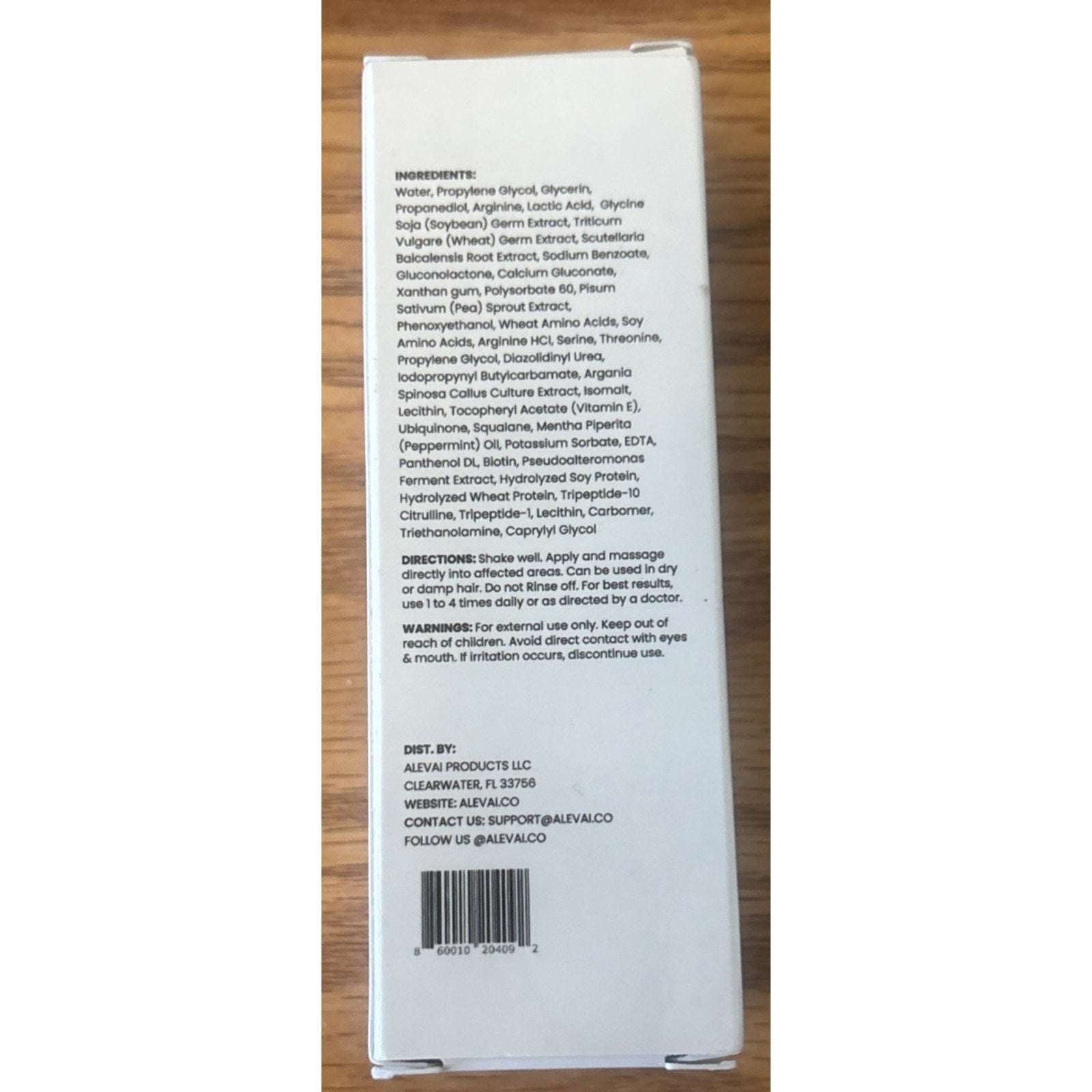 ALEVAI STEM+ SCALP SERUM Leave-In Hair Growth, Repair, Strengthen & Prevent Loss