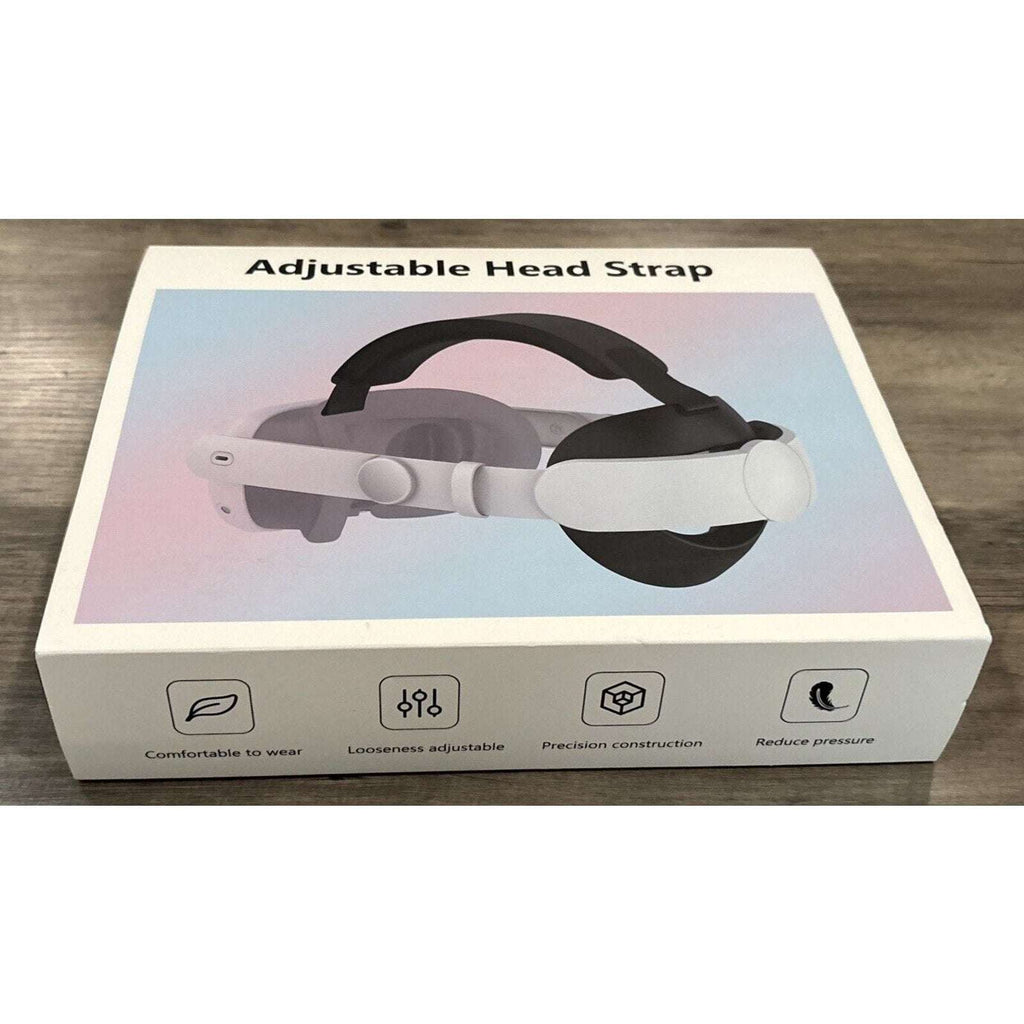 Oculus Meta Quest 3 VR Head Strap Adjustable Upgraded Elite Pressure Free Comfy