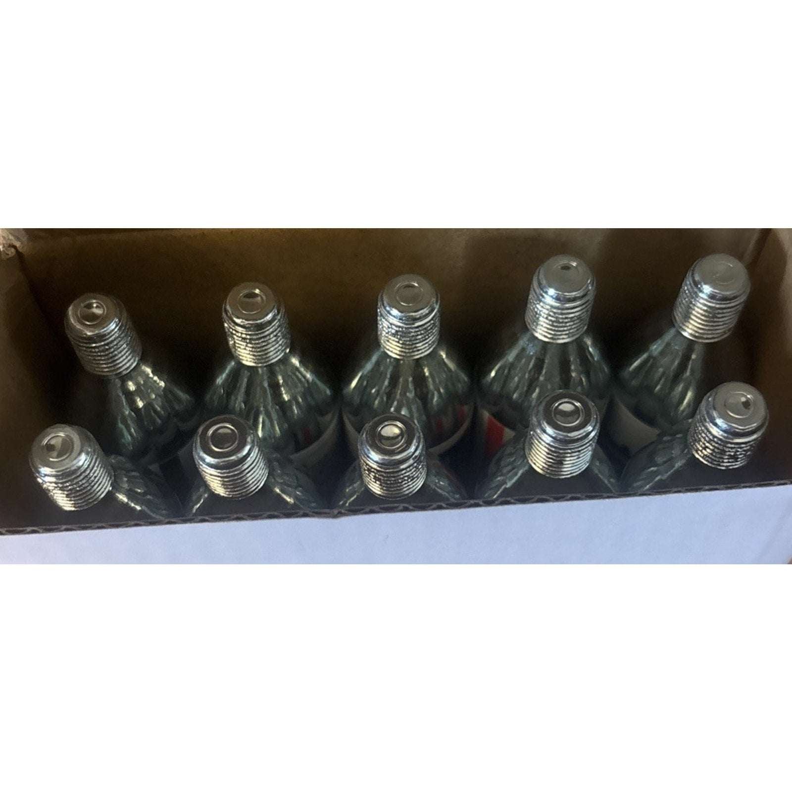 ThinkRider 16g Threaded 20 Pack CO2 Cartridges, Use with CO2 Bike Tire Inflator