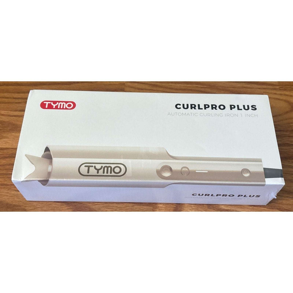NEW TYMO CurlPro Plus Automatic Rotating Curling Iron Long Barrel 1" Gold Sealed