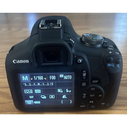 Canon EOS 2000D / Rebel T7 EF-S 18-55mm III Lens Kit + Filters, Lens, Bag & More