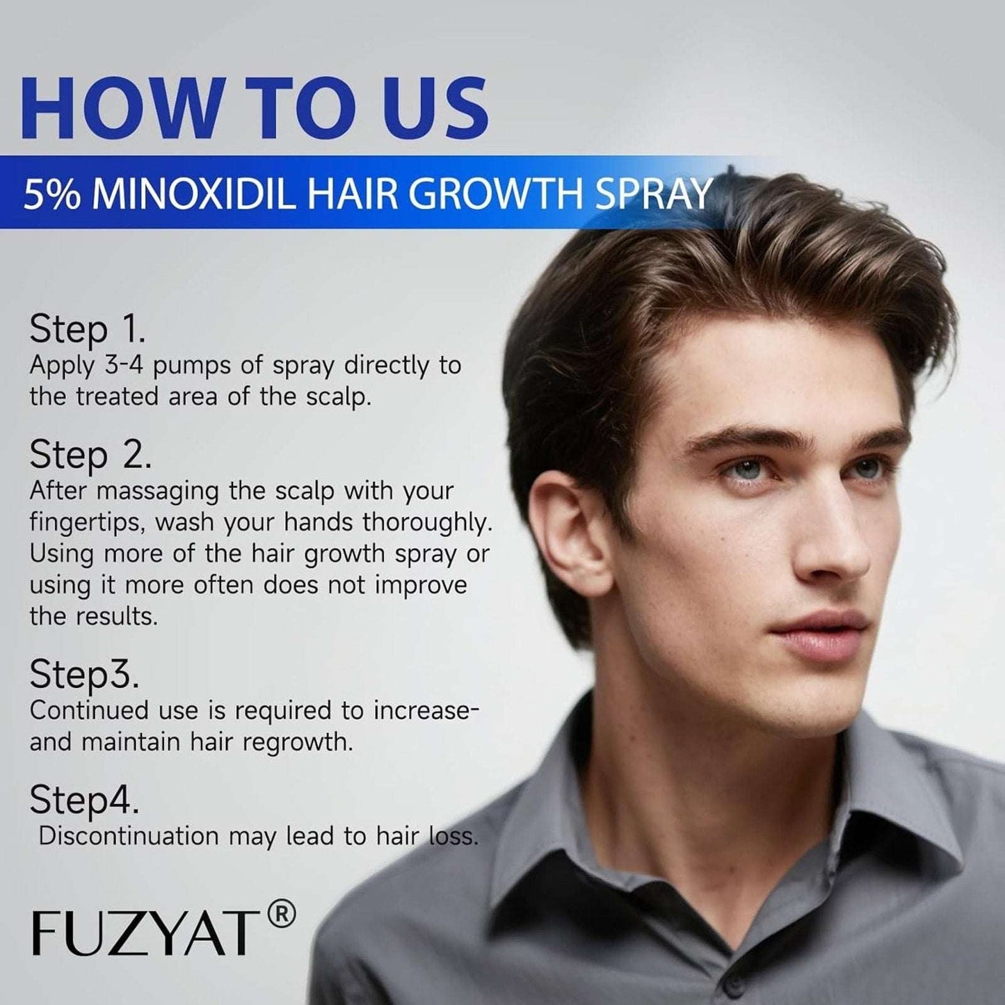 Minoxidil 5% +BIOTIN Advanced Formula Hair Regrowth Treatment 2 x 30ml/1 fl oz