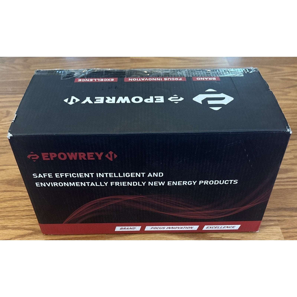 EPOWREY 15 AMP 48 Volt Golf Cart Battery Charger for Club Car 3-Pin Round Plug