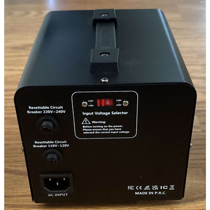 Voltage Transformer Converter 1000 Watt Step Up/Down 110V-120V ↔ 220V-240V 4 Out