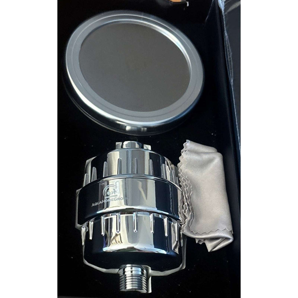 AquaHomeGroup Luxury Filtered Shower Head Set Hard Water Filter Vitamin A C & E
