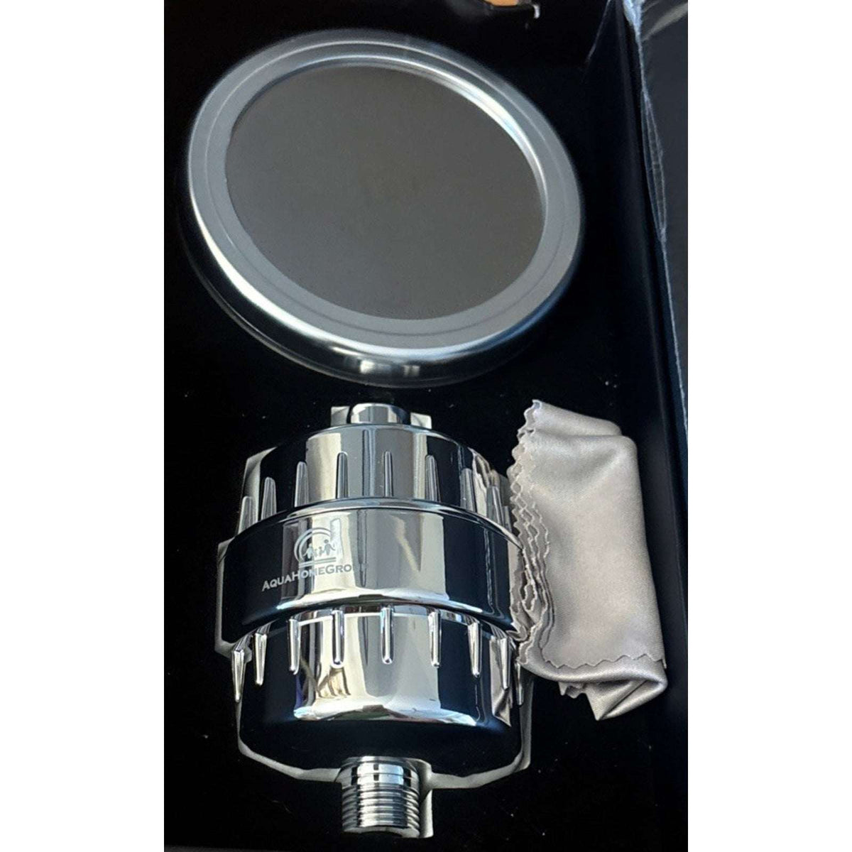 AquaHomeGroup Luxury Filtered Shower Head Set Hard Water Filter Vitamin A C & E