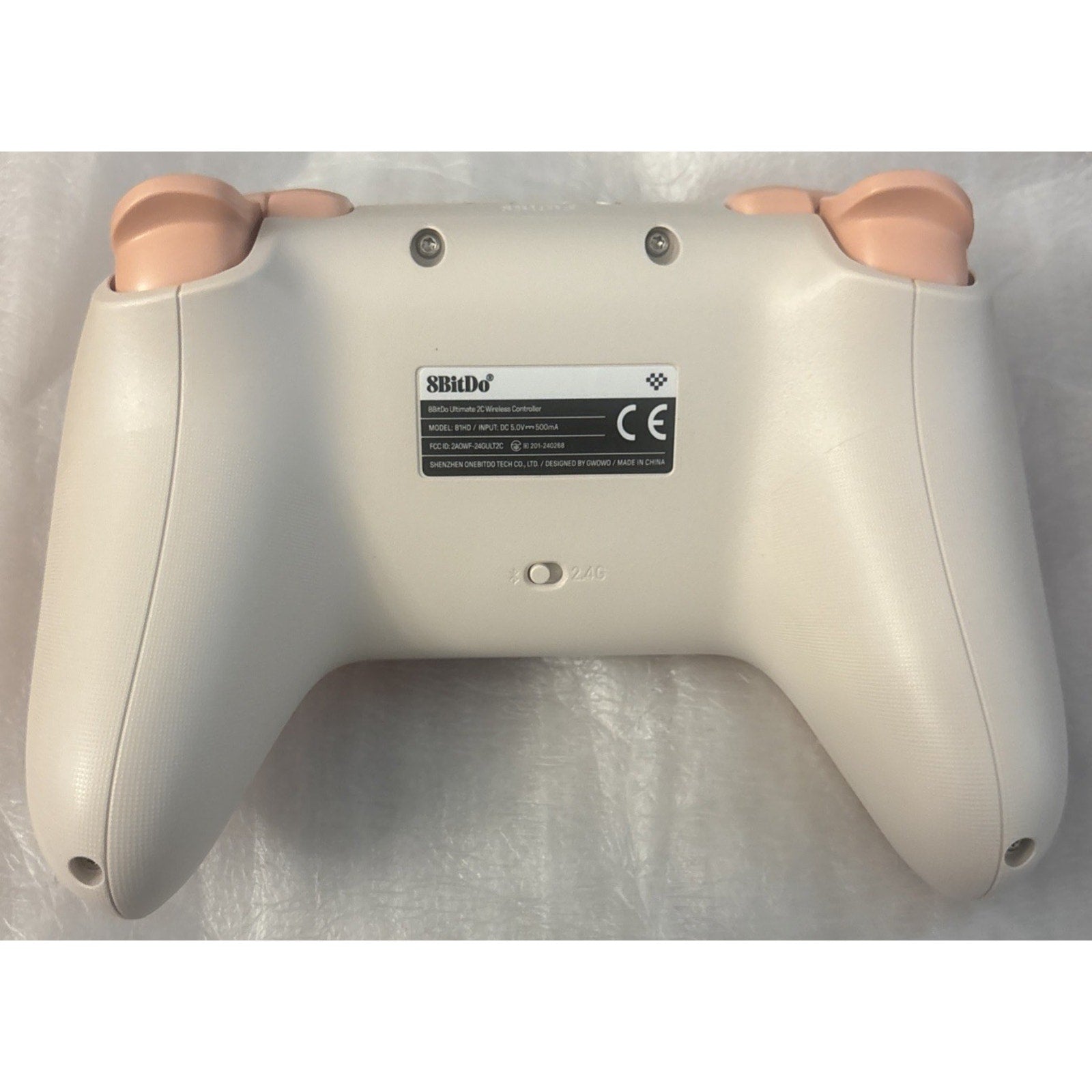 8BitDo Ultimate 2C Wireless Controller Peach 2.4G Bluetooth USB PC Android