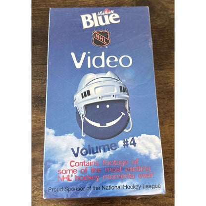 Labatt Blue NHL Video Volume #4 VHS New - Sealed - Bloopers, Spills & Thrills