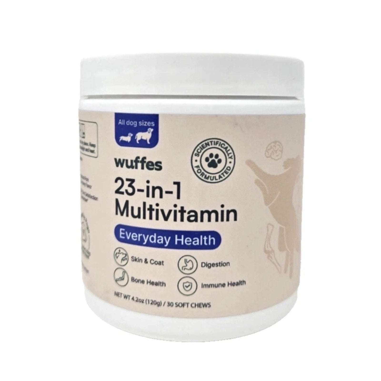 WUFFES 23-IN-1 Multivitamin Everyday Health (All Dog Sizes), 30 Soft Chews 2027