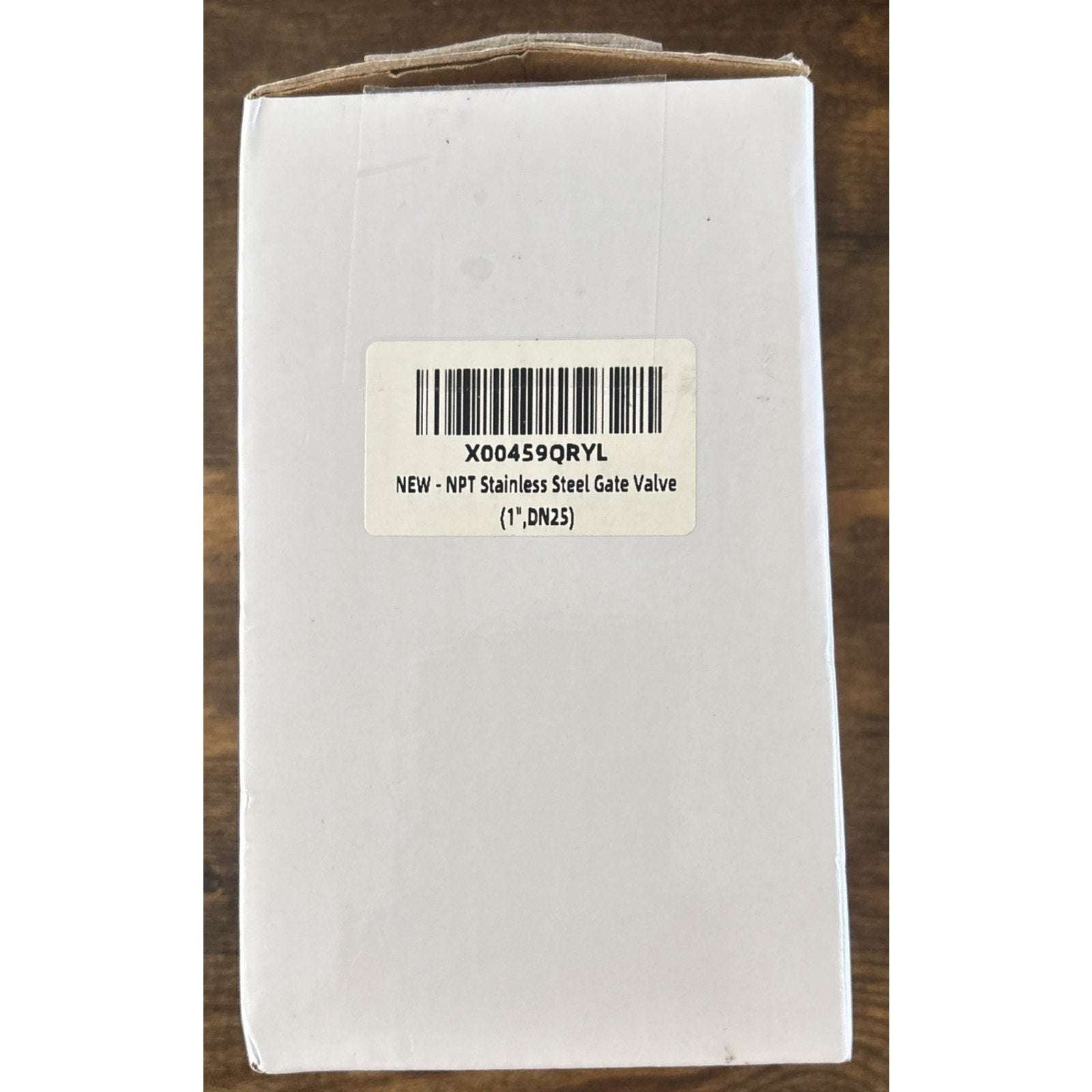 1" NPT Stainless Steel Gate Shut Off Valve Water Oil Gas Plumbing & HVAC Systems