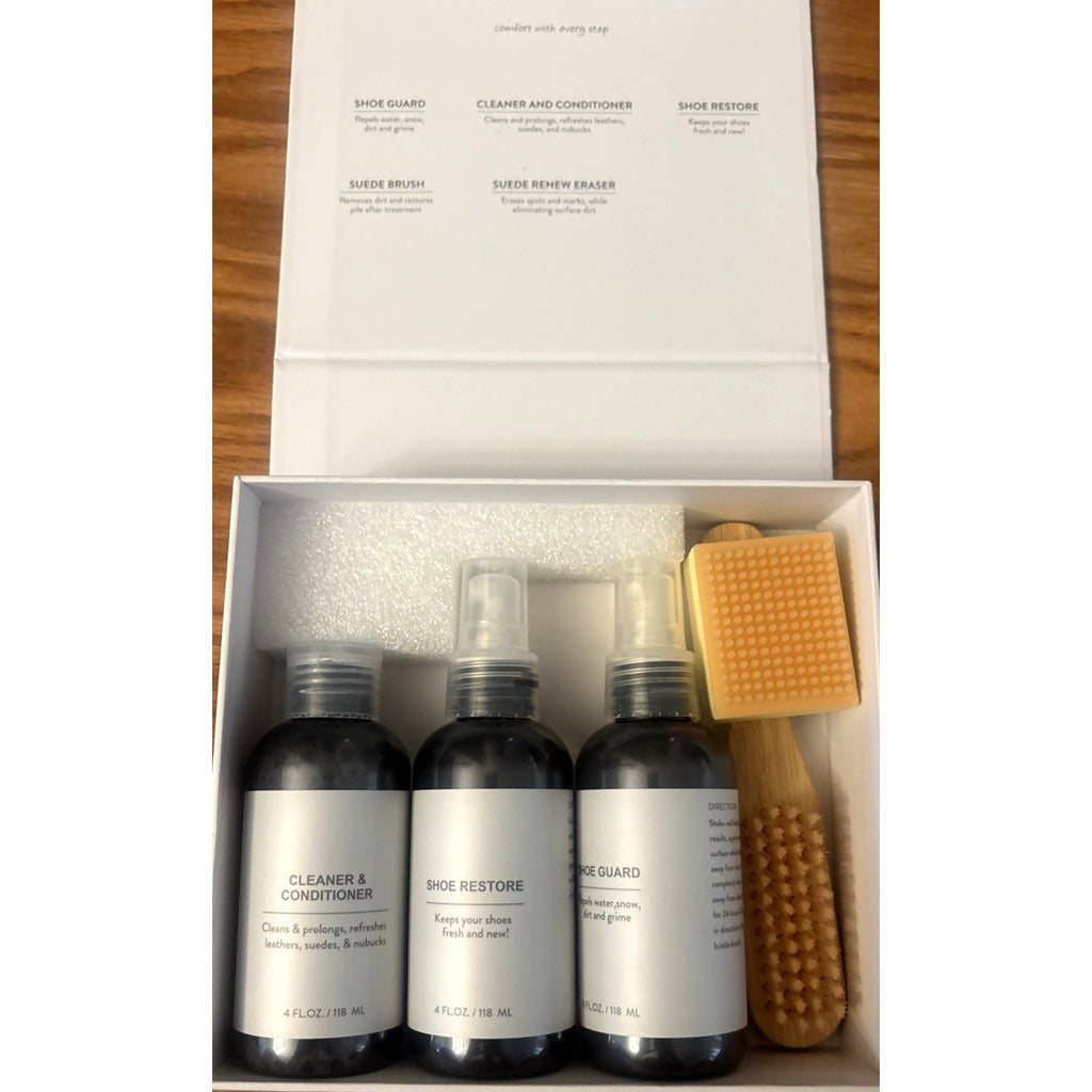 Essential Shoe Cleaner Kit – Complete Care Set for Leather, Suede & Nubucks