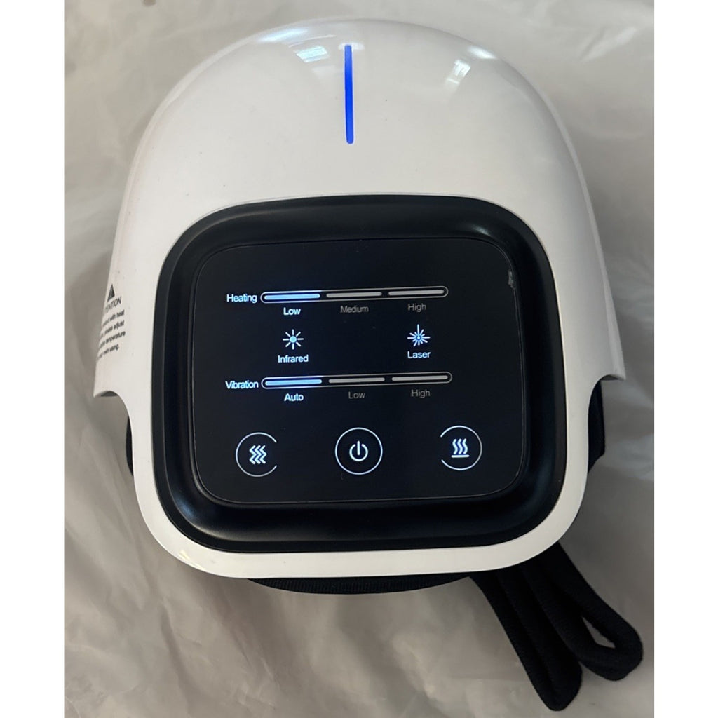 Wireless Knee Massager with Heat, Vibration Massage & Red Light Therapy for Pain