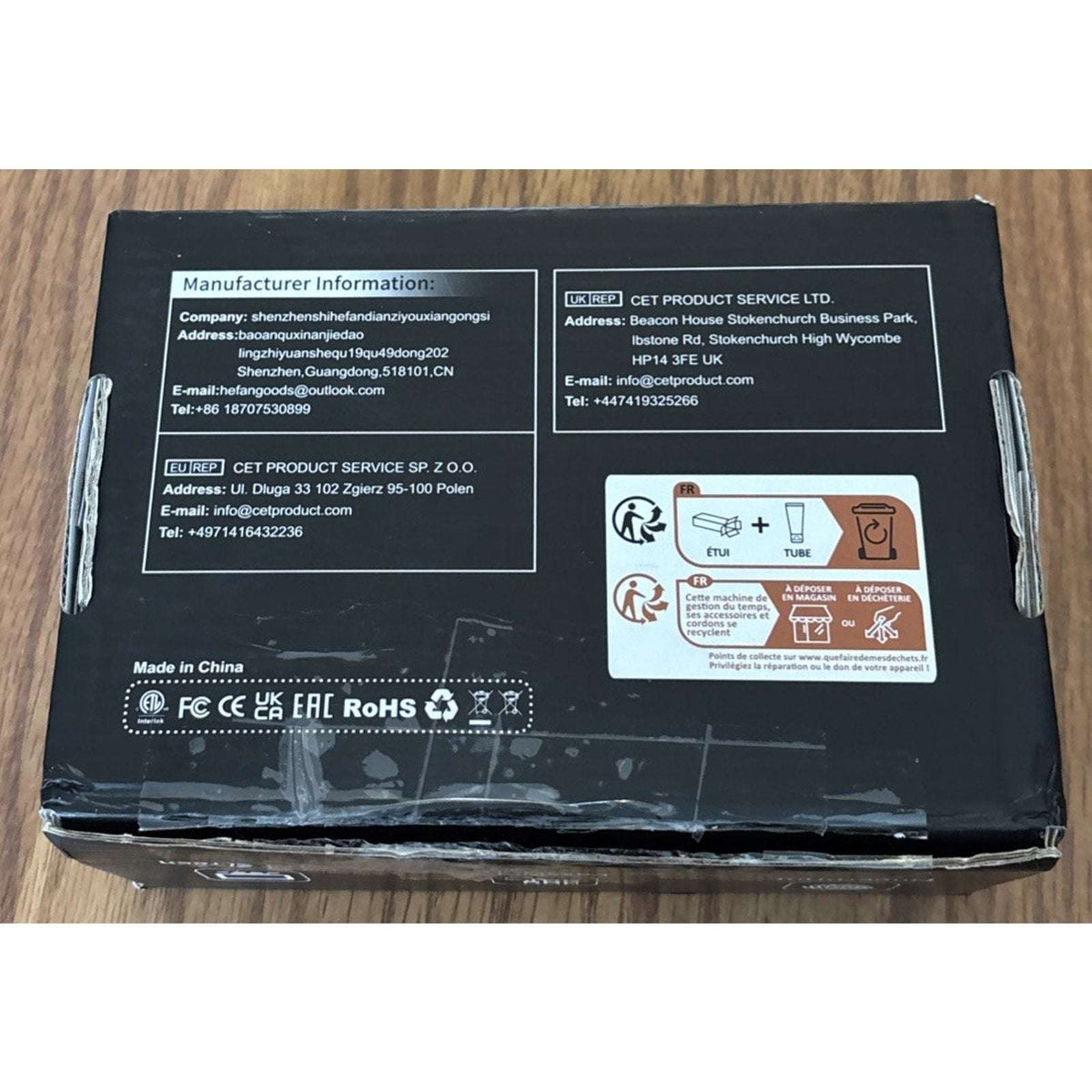 KUIIYER 2in1 Biometric Time Clock Employees Small Business Fingerprint Password