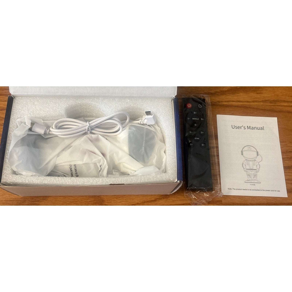 Astronaut Galaxy Projector Nebula & Star Night Light w/ Remote Control & Timer