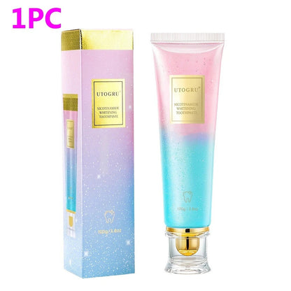 UTOGRU Niacinamide Whitening Toothpaste, Teeth Whitening 100g / 3.8oz