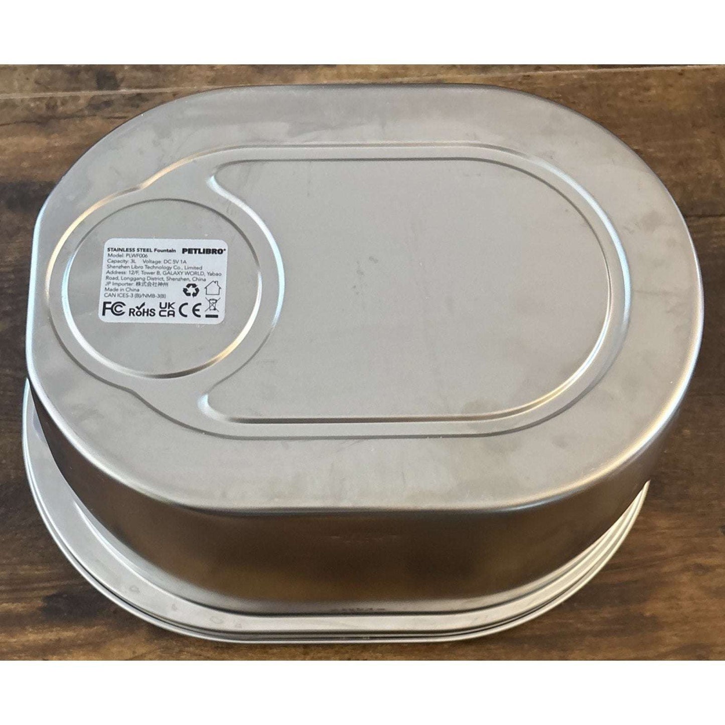 PETLIBRO 101oz/3L Stainless Steel Cat Automatic Water Fountain + Filters Dog Pet