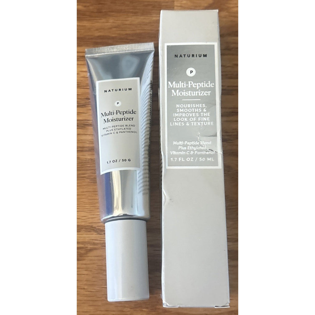 2x Naturium Multi-Peptide Moisturizer Anti-Aging + Vitamin C Panthenol 1.7 oz