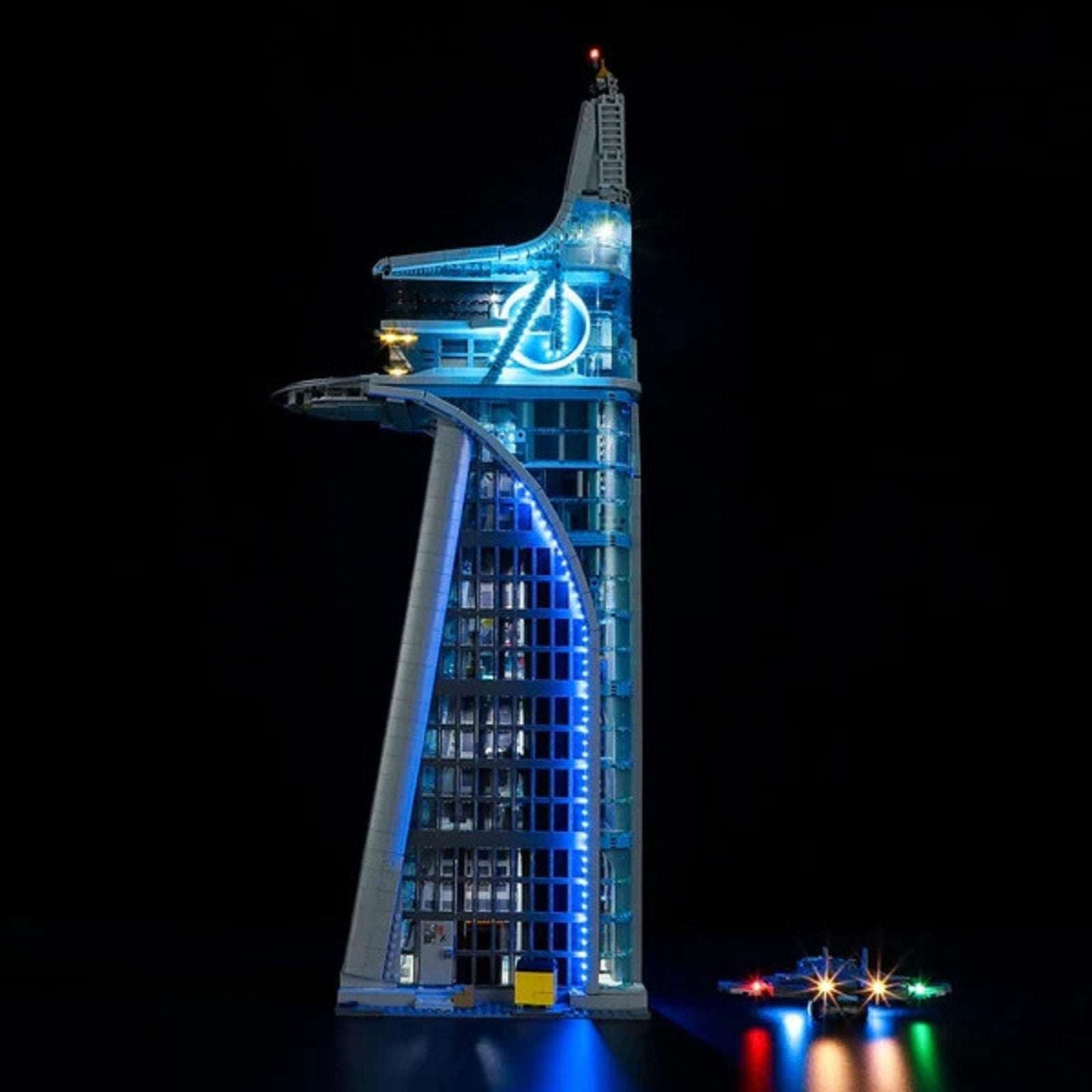 LED Light Kit for Lego MARVEL 76269 Avengers Tower Battle Lighting Set