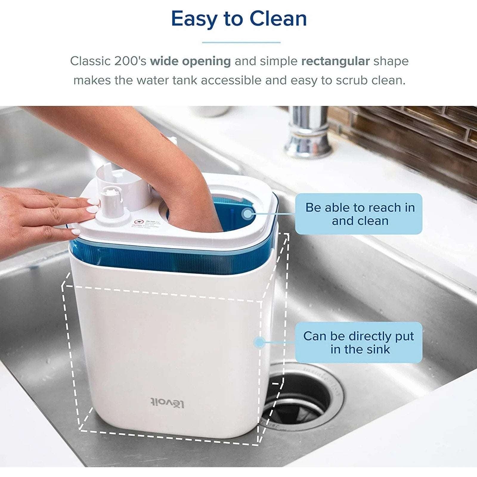 Levoit 4L Ultrasonic Cool Mist Humidifier & Aromatherapy Diffuser Auto-Off Quiet