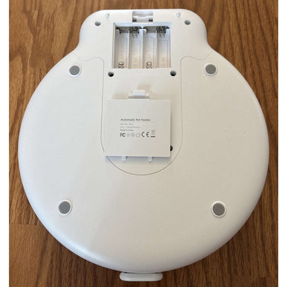 Automatic Cat 4 Tray Feeder Wet/Dry Food Portable Cordless Dog Food Dispenser