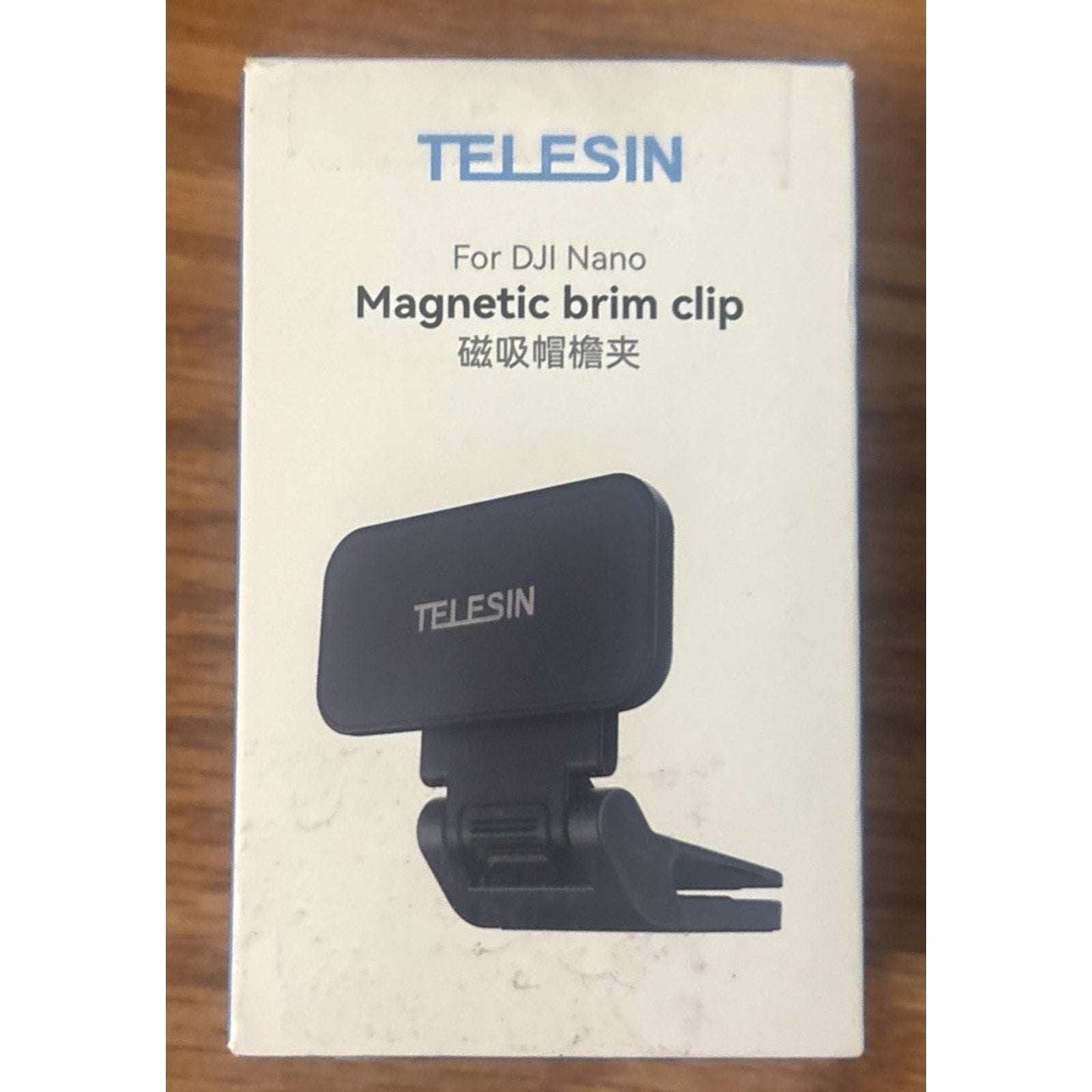 TELESIN Magnetic Quick-Release Cap Hat Brim Clip Camera Mount for DJI OSMO NANO