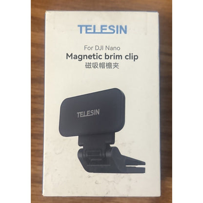 TELESIN Magnetic Quick-Release Cap Hat Brim Clip Camera Mount for DJI OSMO NANO