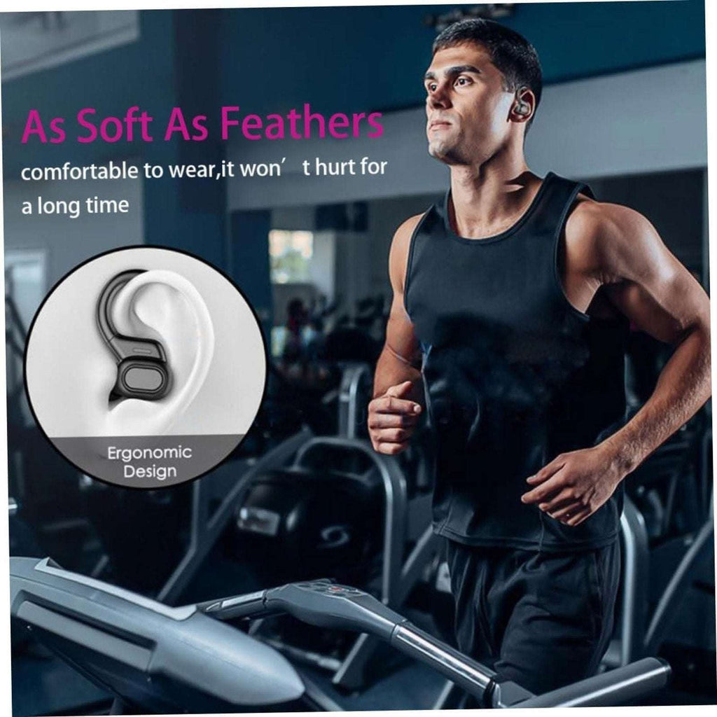 VV2 Wireless Bluetooth Earhooks Sports EarBuds W/ Charging Case IPX6 Waterproof