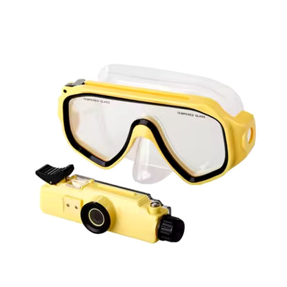 Underwater 5.0MP Digital Camera Diving Snorkeling Mask, DVR W/ HD 1080P/2K Video