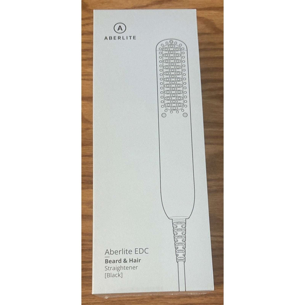 Aberlite EDC Men's Professional Heated Beard Straightening Brush Grooming Kit
