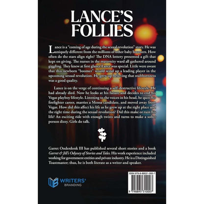 Lance's Follies by Garret D. Onderdonk, III Hardcover Book