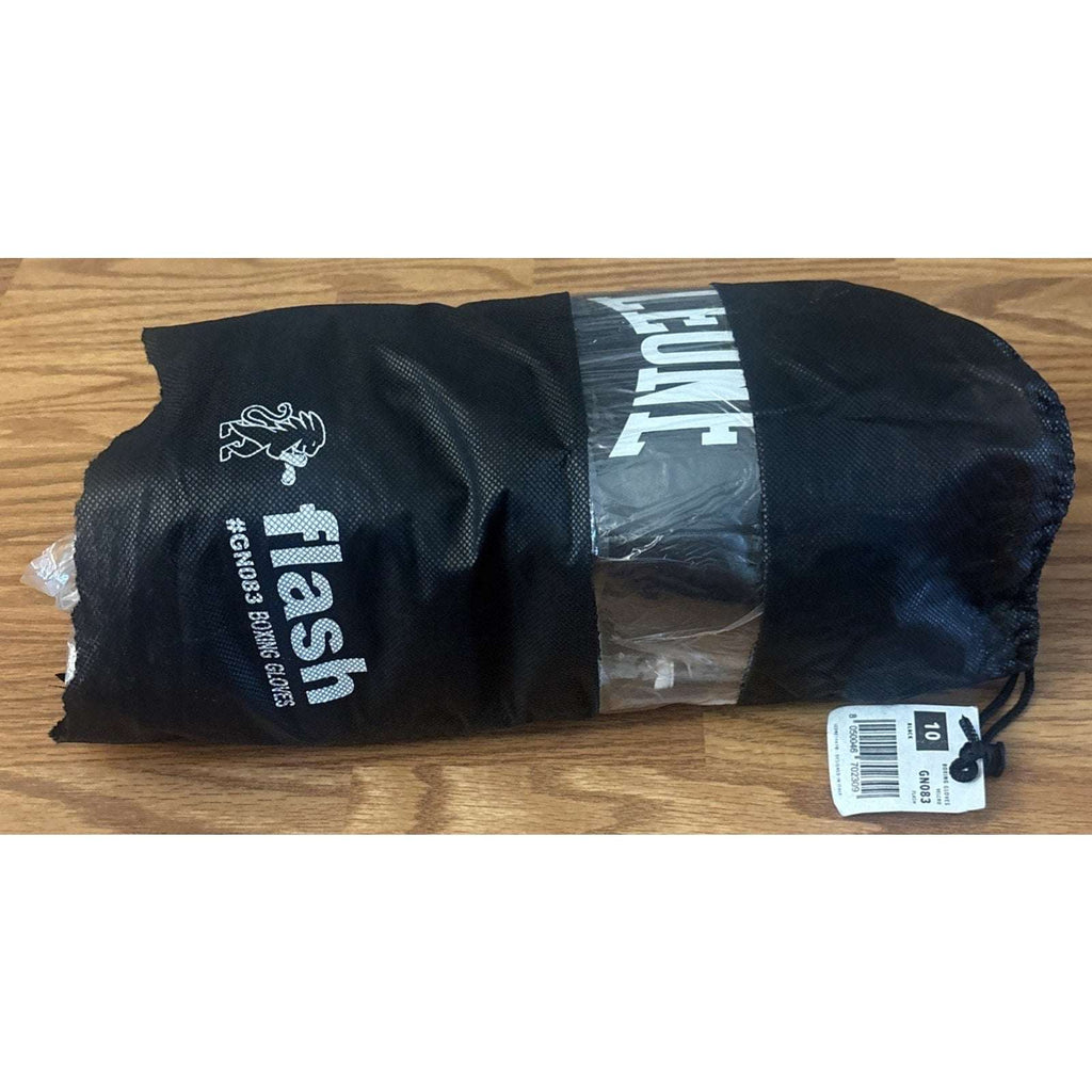 LEONE 1947 10oz Flash Training/Bag Gloves for Bag Work Fitness MMA GN083 Black