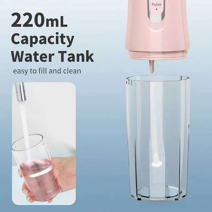 New Cordless Water Flosser Dental Oral Irrigator Travel Teeth Cleaner Floss Pick