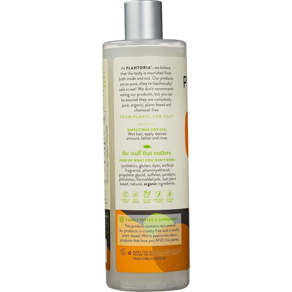 2 x Plantoria Moroccan Argan Oil Shampoo w/ Coconut & Jojoba Dandruff Anti-Frizz