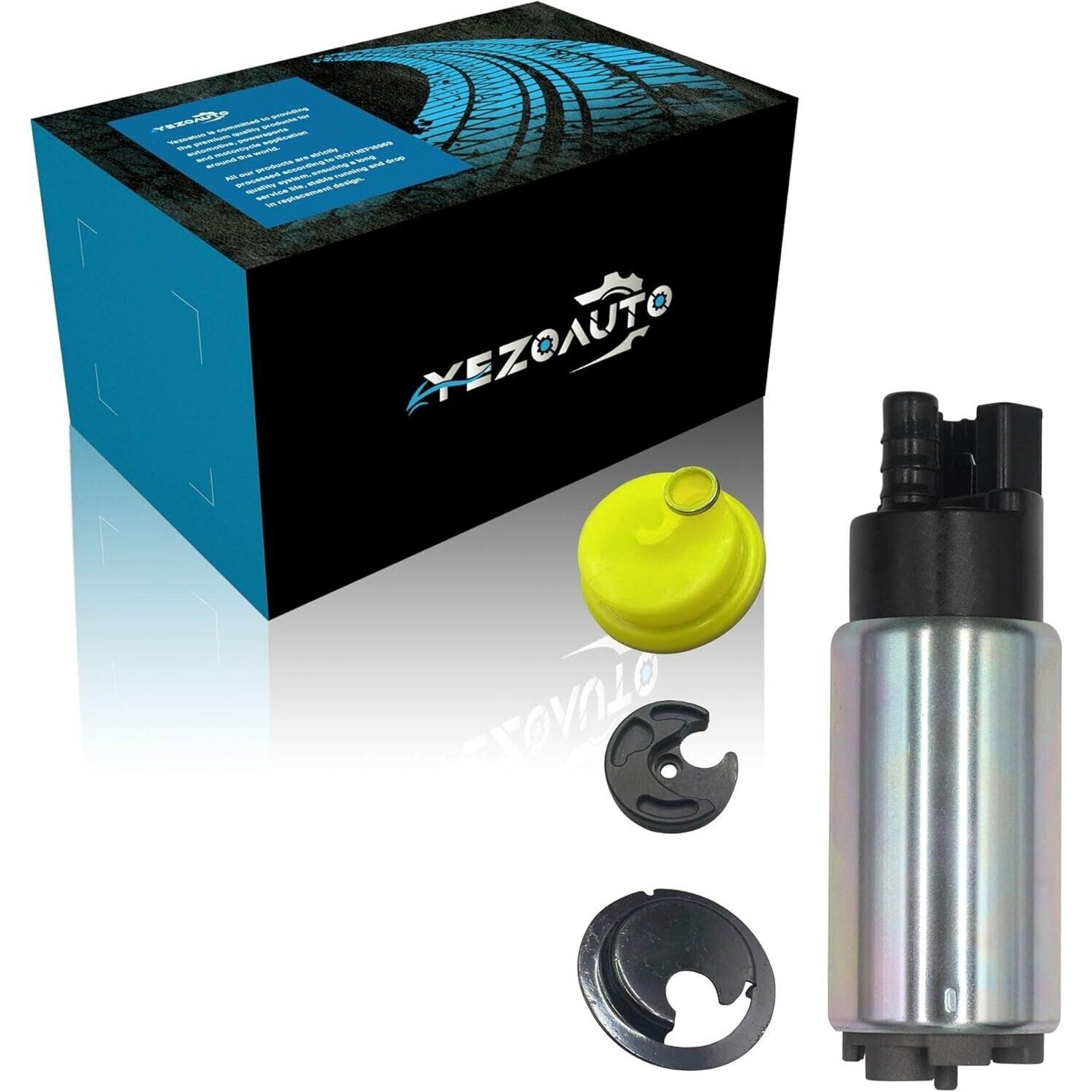 Outboard Fuel Pump +Strainer for 2000-2012 Yamaha HP LZ VZ V Z 60V-13907-00-00