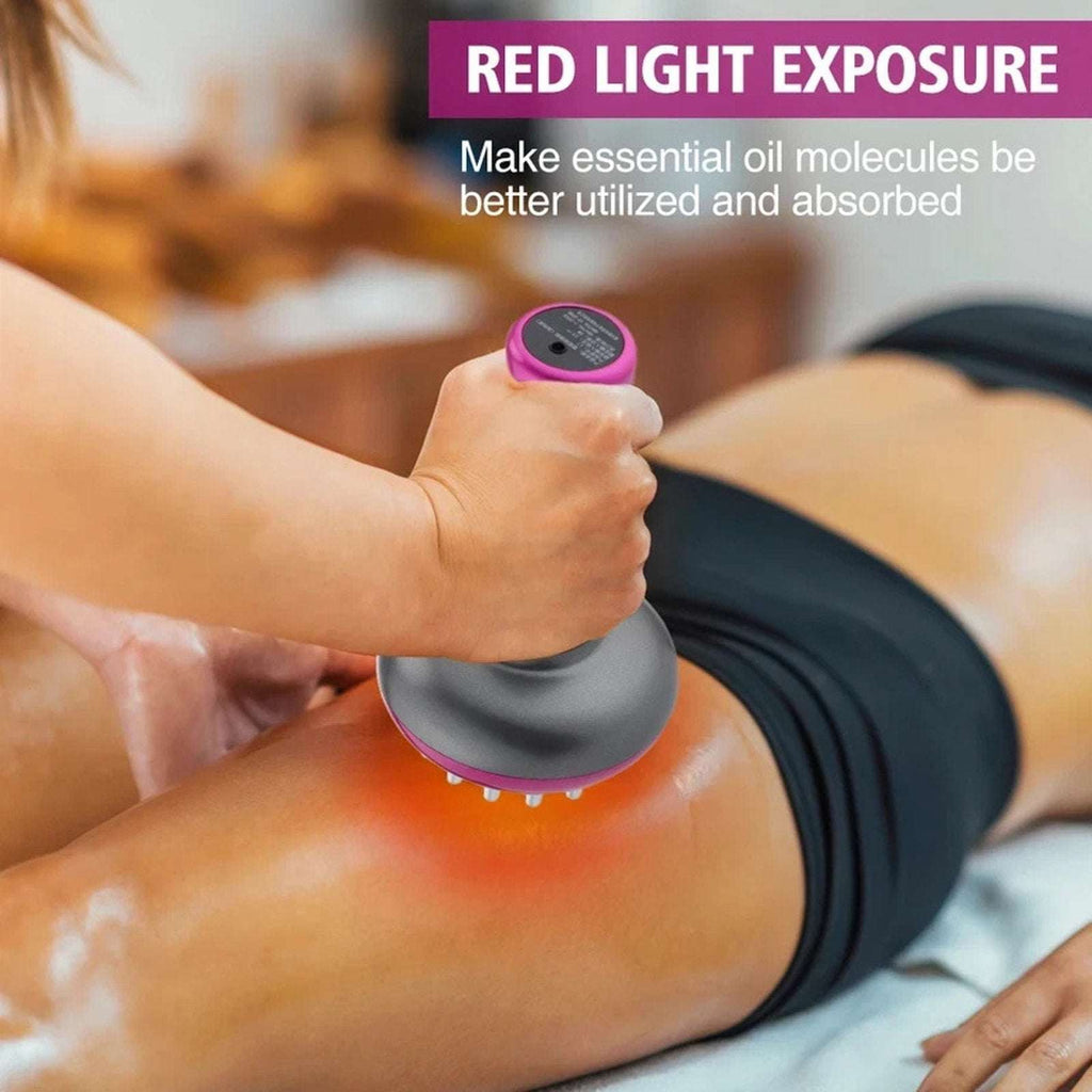 Body Sculpting Red Light Lymphatic Drainage Anti Cellulite 6Speed Massager +Heat
