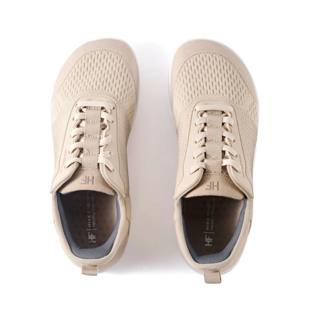 Hike Footwear HF Stride Beige Barefoot Sneakers Unisex Size EU 36 W 6 M 4