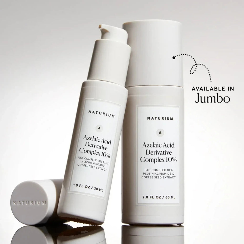 2PC Naturium Azelaic Topical Acid 10% (2oz Jumbo + 1oz) Niacinamide Redness Tone