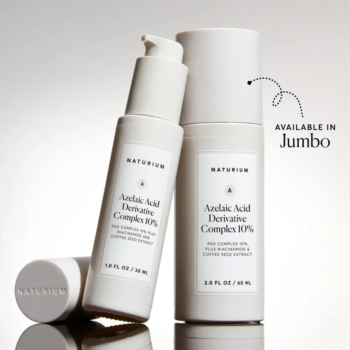 2PC Naturium Azelaic Topical Acid 10% (2oz Jumbo + 1oz) Niacinamide Redness Tone