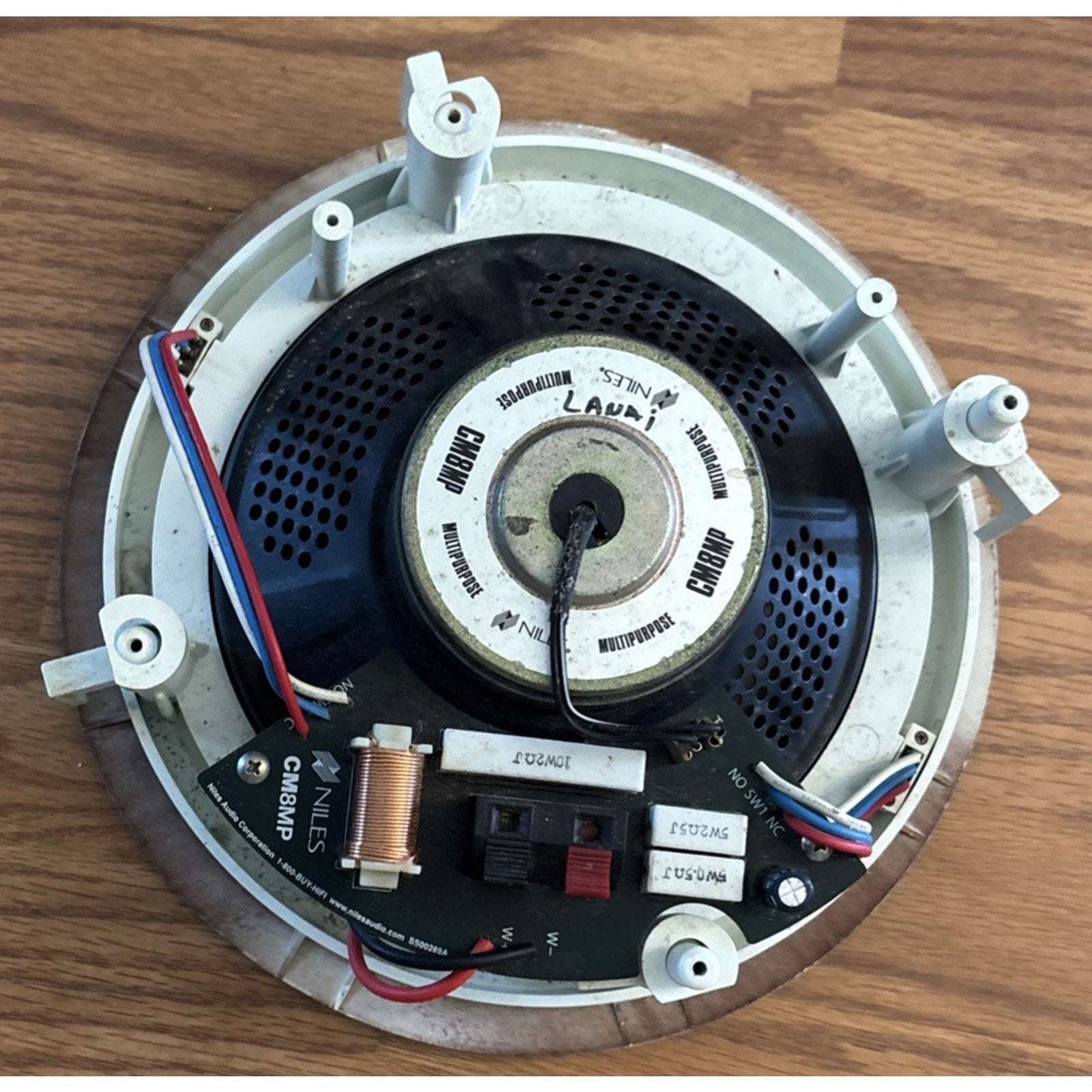 Niles CM8MP 8" 2-Way In-Ceiling Multipurpose Speaker w/ Pivoting Tweeter -Single