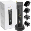 Brio Beardscape V2 Beard & Body Trimmer Cordless w/ Low Friction Ceramic Blade