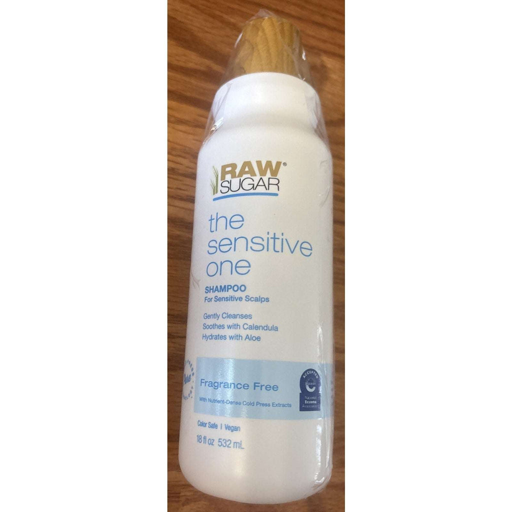 Raw Sugar Shampoo The Sensitive One Fragrance Free - 18 fl oz Cold Press PURE