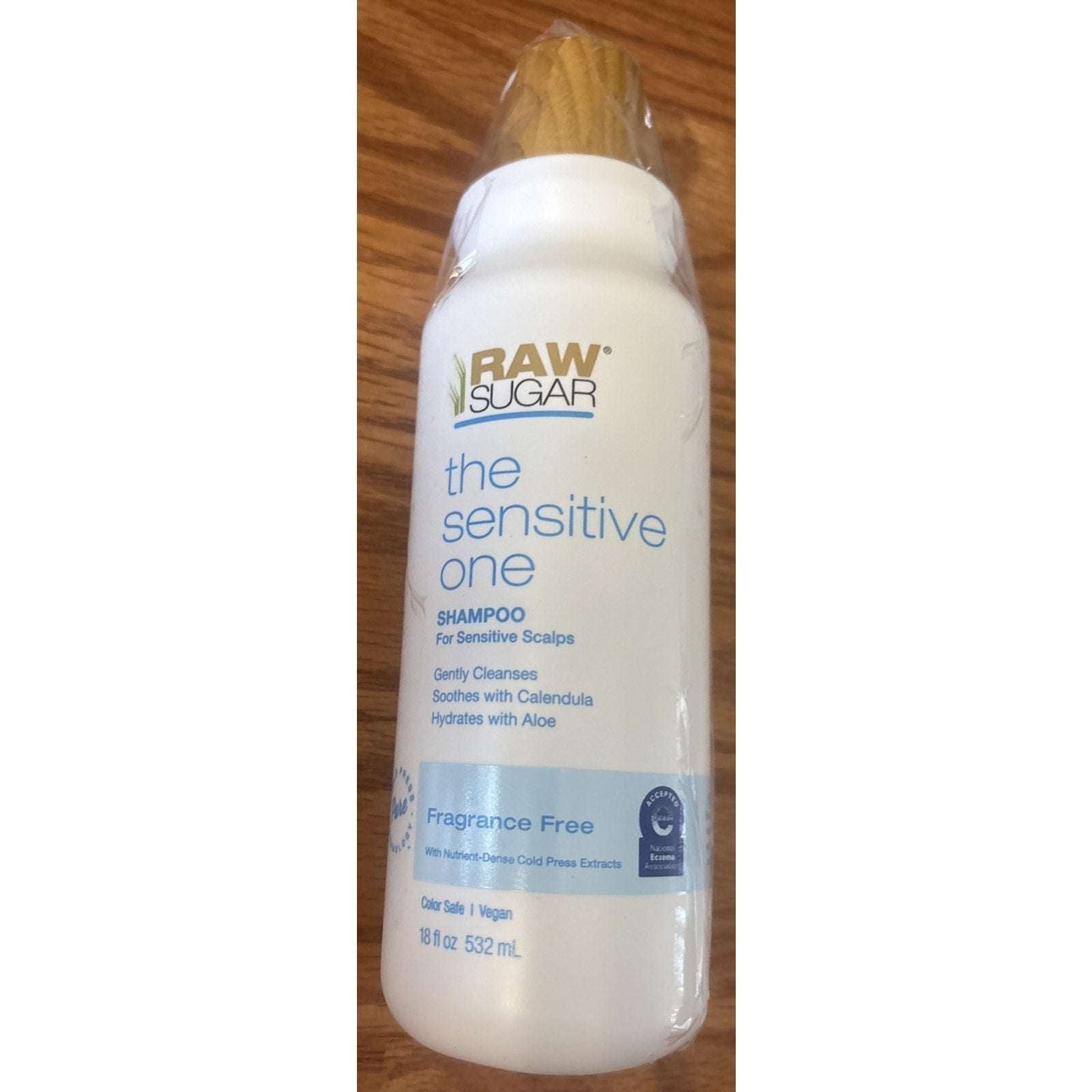 Raw Sugar Shampoo The Sensitive One Fragrance Free - 18 fl oz Cold Press PURE