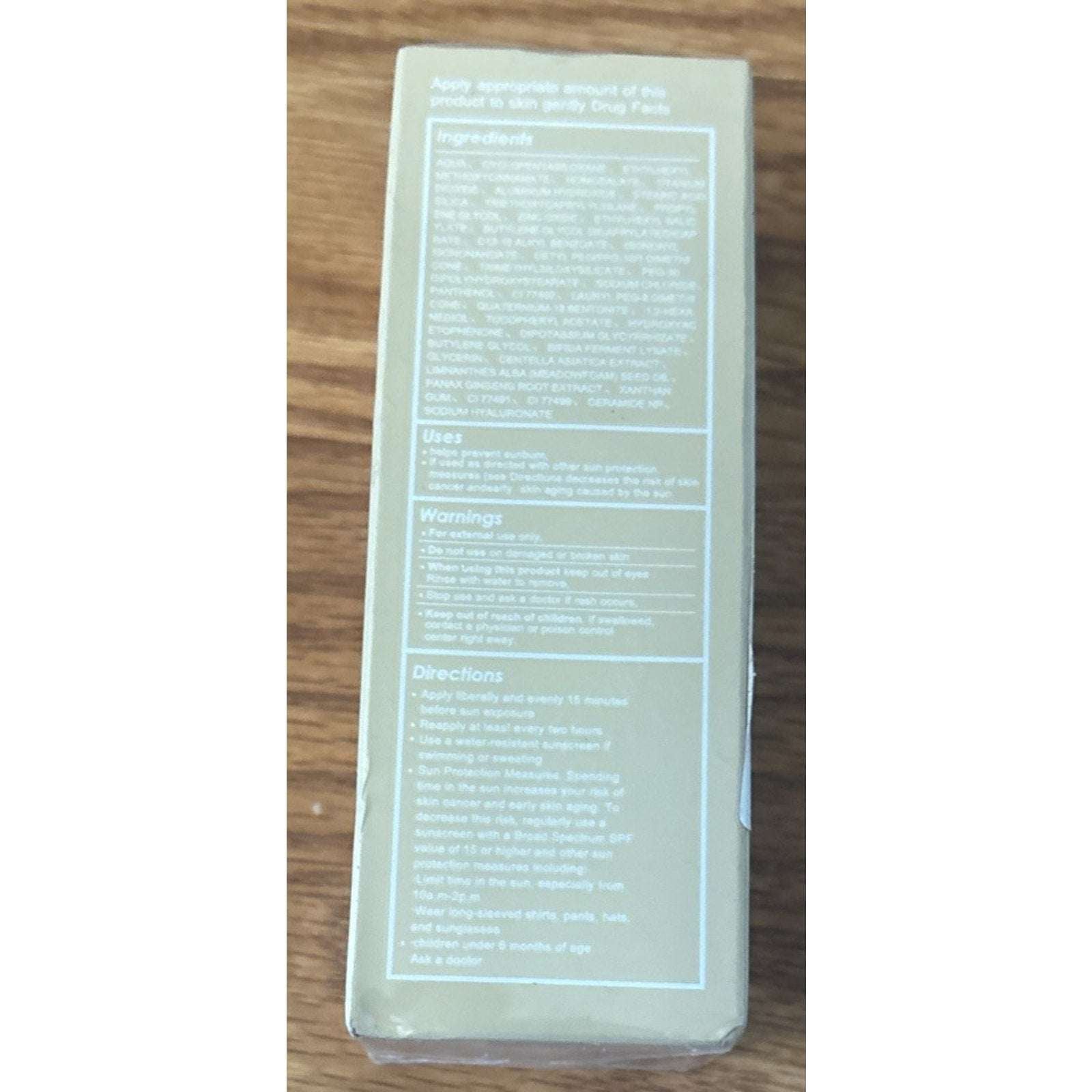 Snowzoom Forever 4-in-1 Concealer Foundation Liquid Makeup Medium/Light SPF 50
