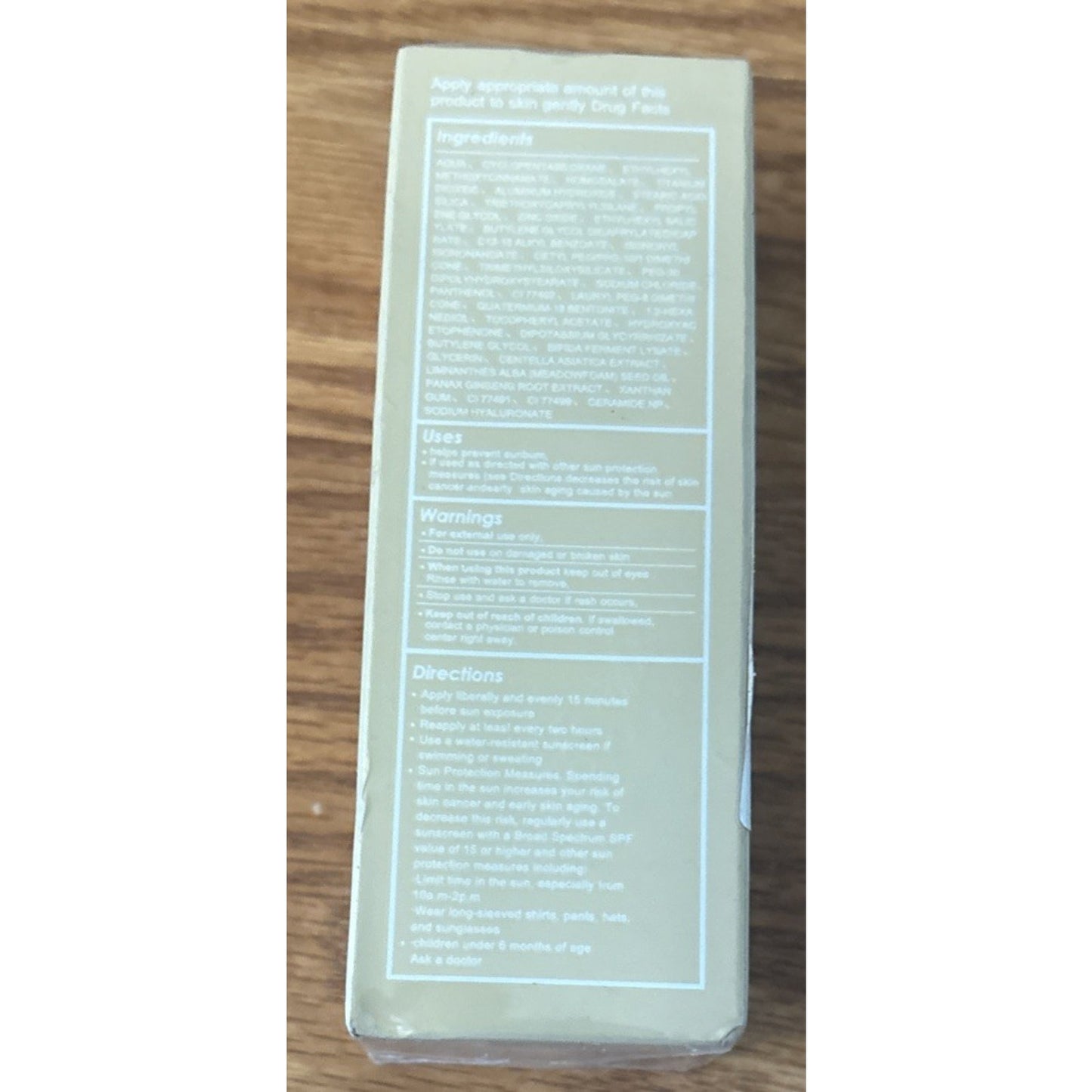 Snowzoom Forever 4-in-1 Concealer Foundation Liquid Makeup Medium/Light SPF 50