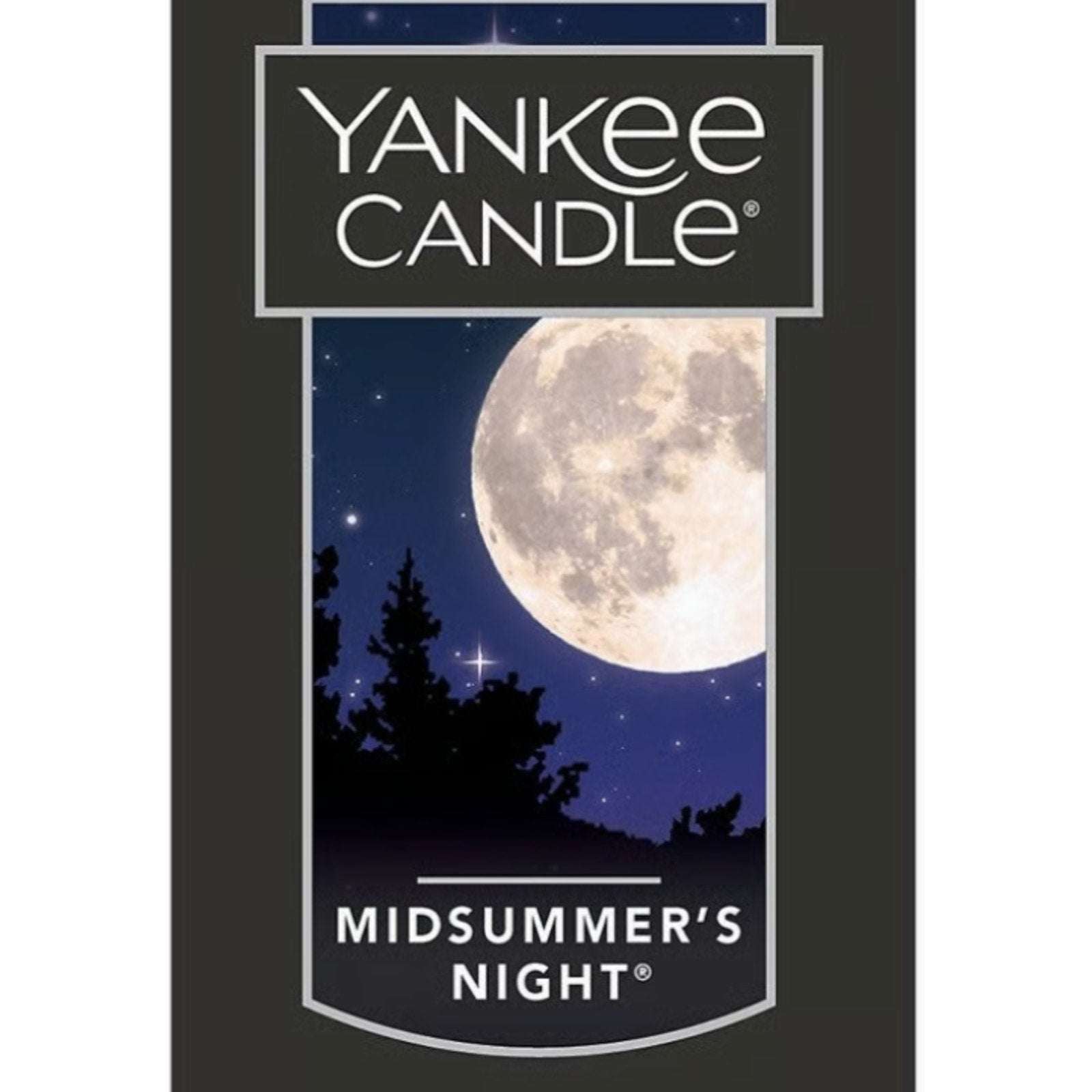 Yankee Candle Midsummer's Night 12oz Tumbler w/ Lid One Wick Fresh & Clean Scent