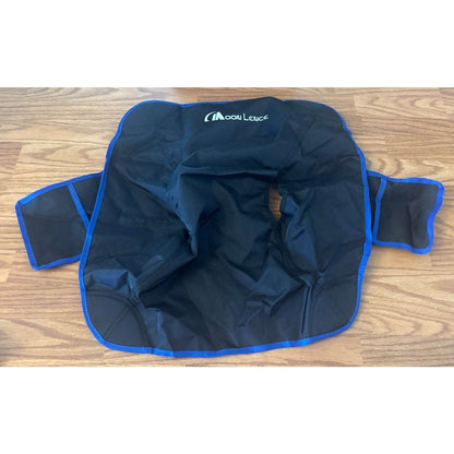 MOON LENCE PORTABLE FOLDING Beach Camping Lawn CHAIRS W/ SIDE POCKETS, SET OF 2