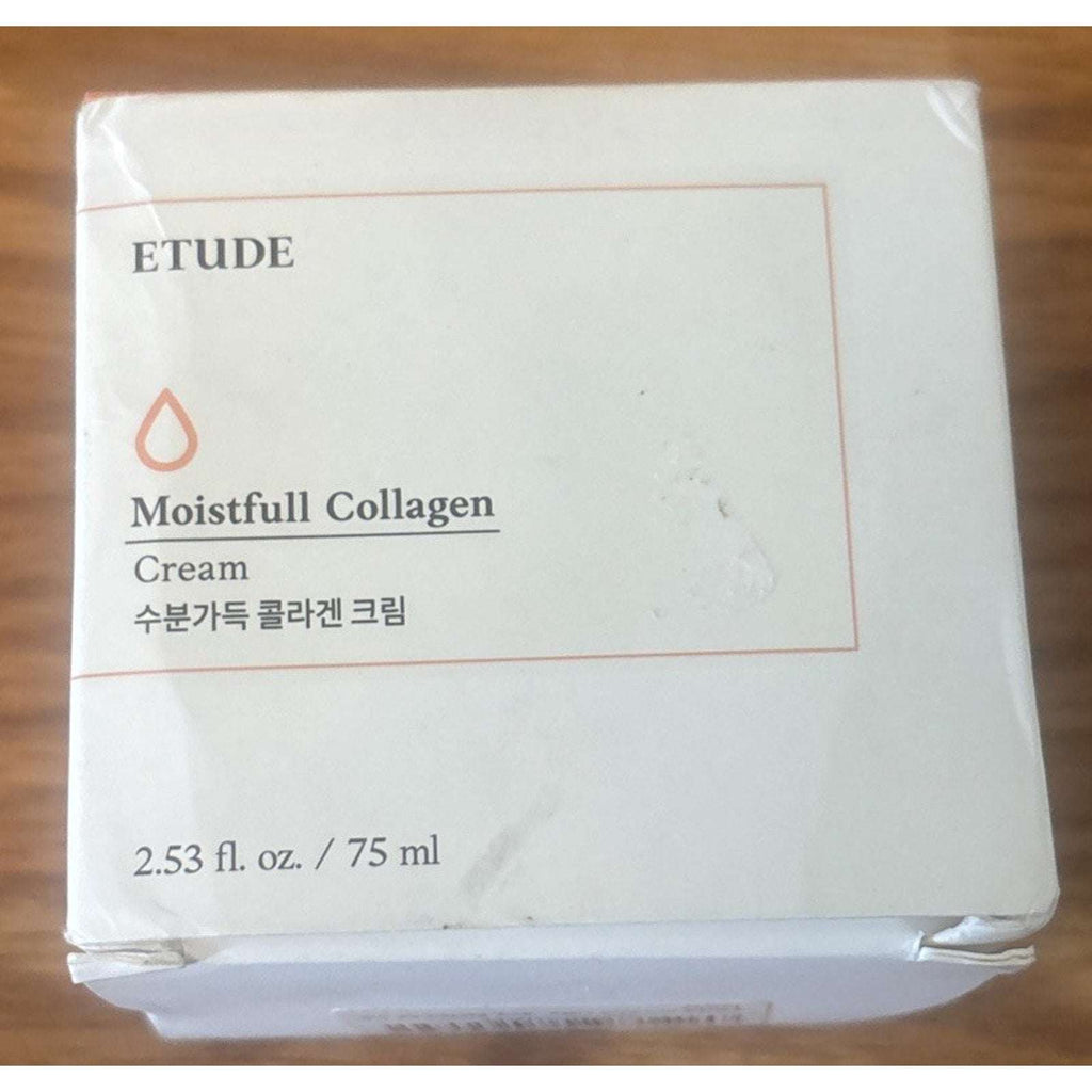 ETUDE Moistfull Super Collagen Cream 2.53 fl oz 75 ml - New in Box - K-Beauty