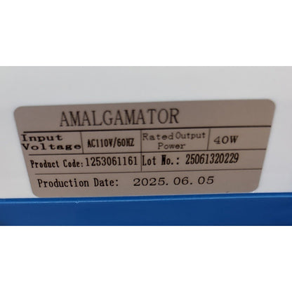 G8 40W Dental Lab Digital Amalgamator Amalgam Capsule Blend Mixer Adj. Speed Con