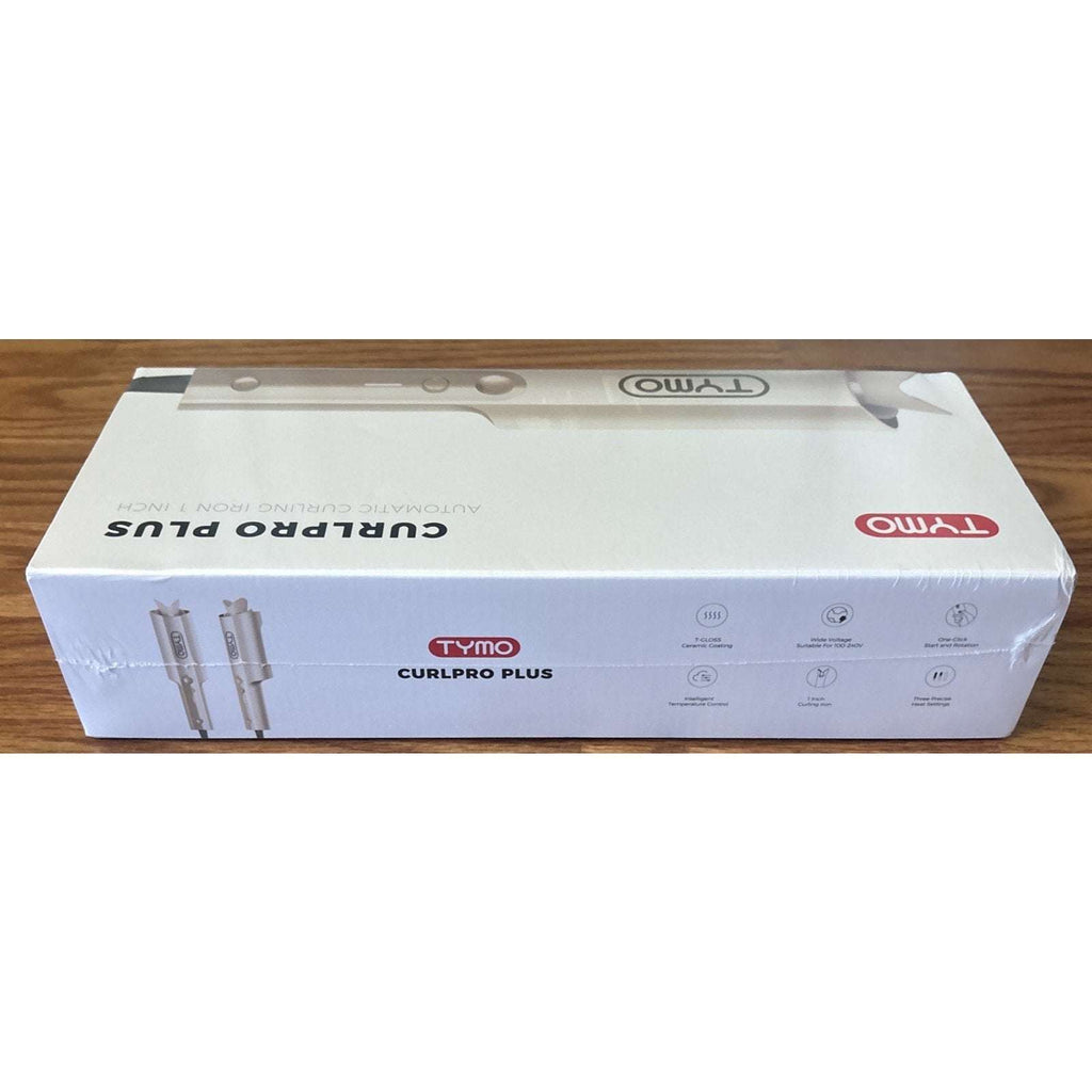 NEW TYMO CurlPro Plus Automatic Rotating Curling Iron Long Barrel 1" Gold Sealed