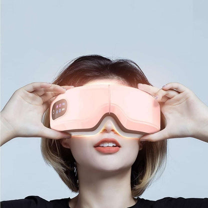 Smart Eye Massager Heated Hot Compress Pressure Vibration Bluetooth Music Player